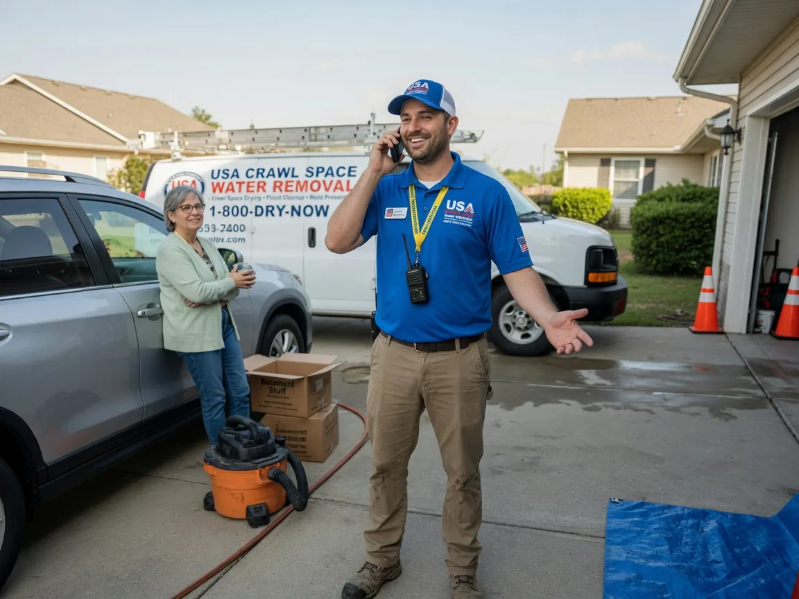 Crawl Space Water Removal Loveville, MD FAQs